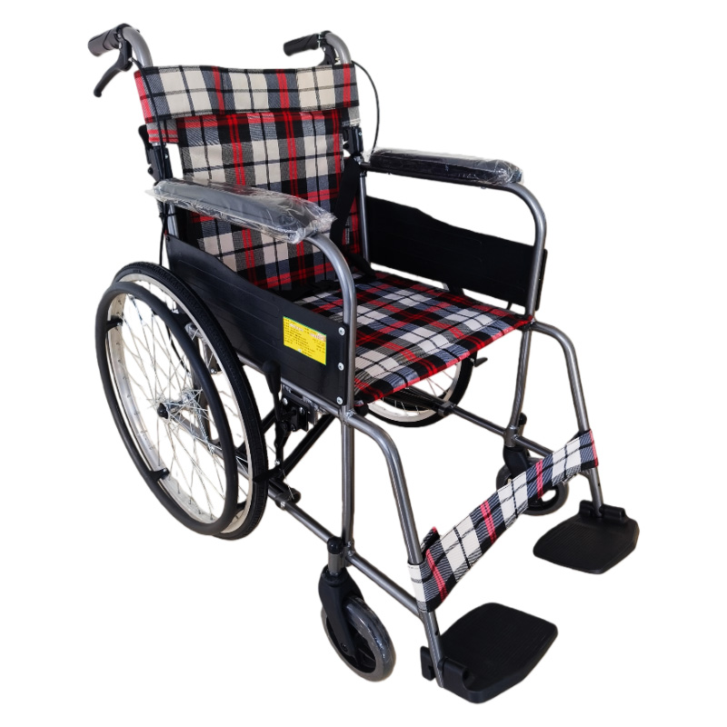 Kursi Roda Manual Paduan Aluminium 22''