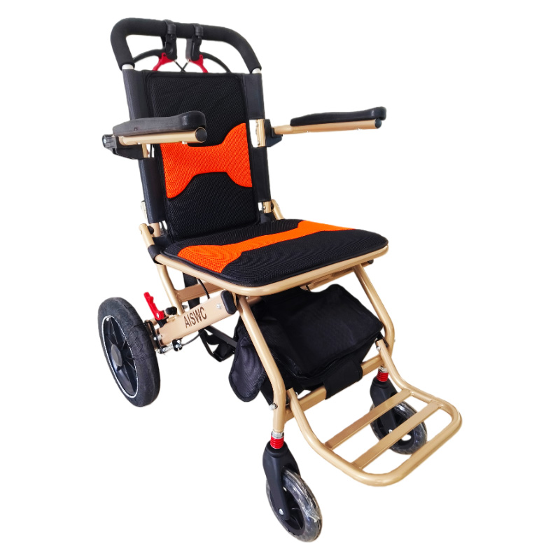 Xe lăn tay hợp kim nh&ocirc;m 10''