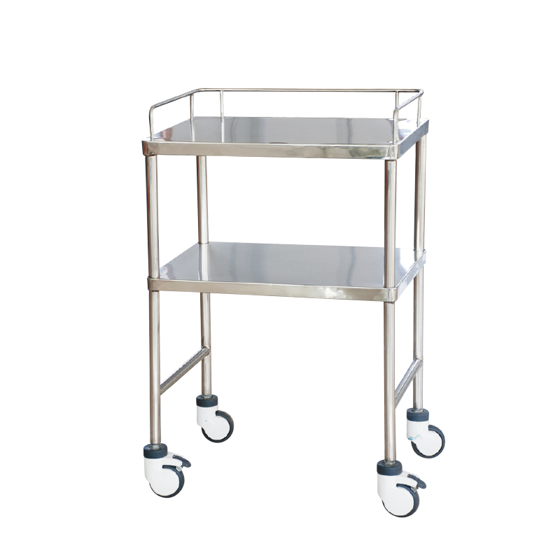 Xe đẩy dụng cụ bằng th&eacute;p kh&ocirc;ng gỉ
